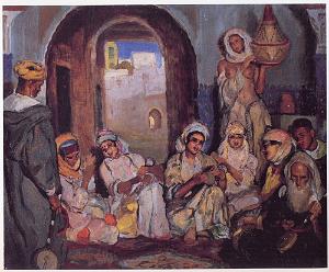 A  PEINTURE ORIENTALISTE (12)